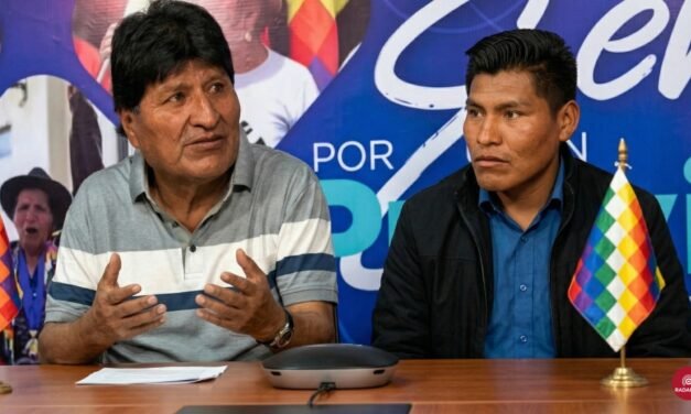 Evo clama a la OEA por el balotaje en La Paz (por una ley que él mismo aprobó)