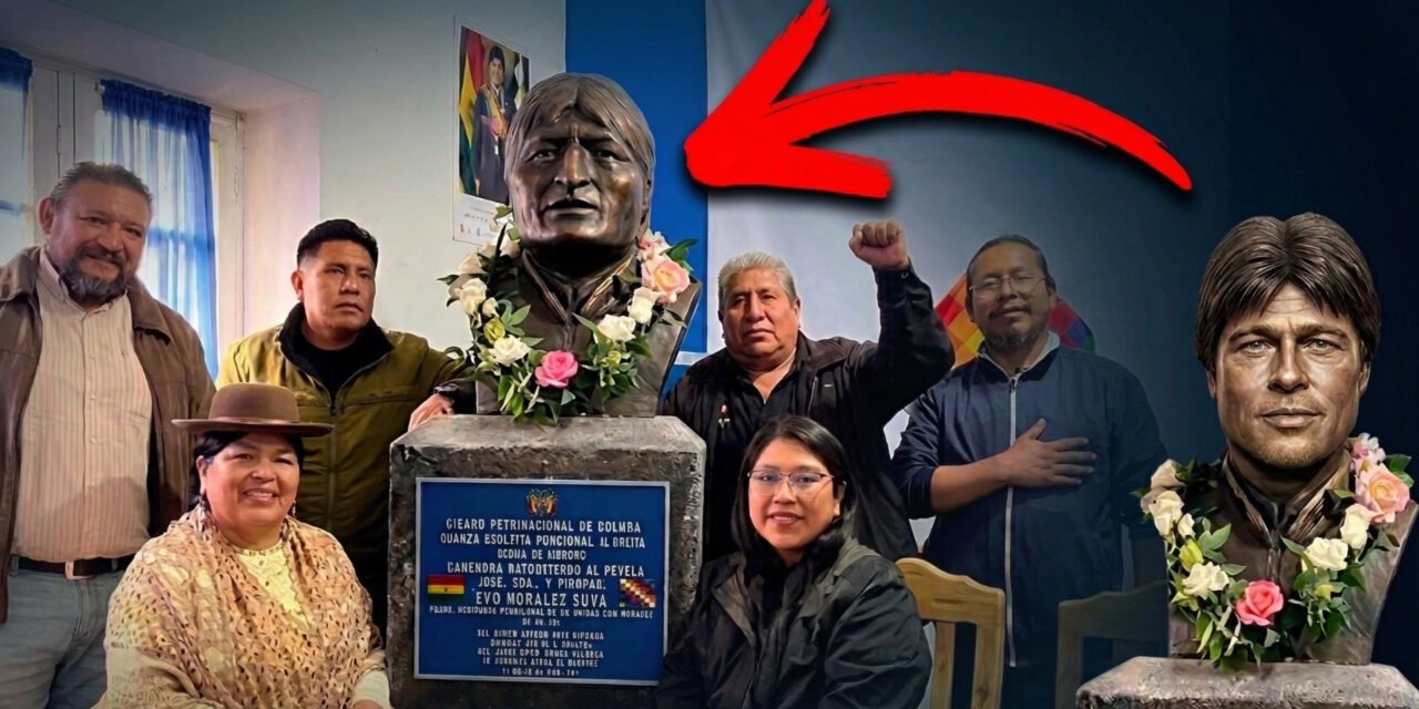 Operación Rescate de Bronce: El busto errante de Evo Morales finalmente encuentra asilo con sus fieles