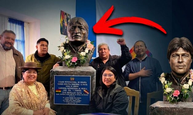 Operación Rescate de Bronce: El busto errante de Evo Morales finalmente encuentra asilo con sus fieles