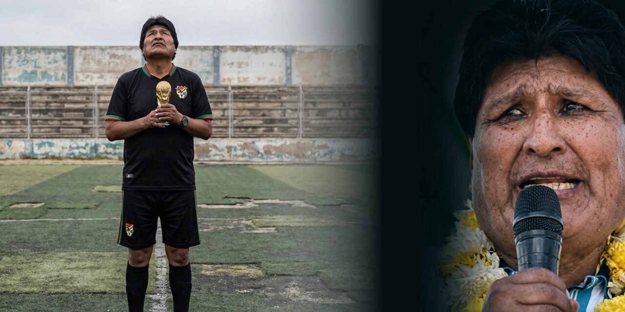 Análisis táctico de Evo: «La Verde no clasificó al Mundial porque este Gobierno no me deja construir más canchitas»